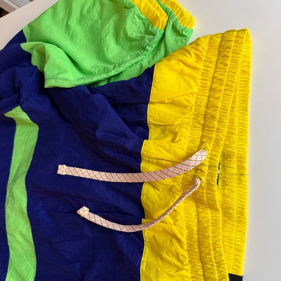 Nike Air Flight Retro Basketball Pants Blue/Green CN8512-590 Men's Size M NEW - Picture 3 of 7